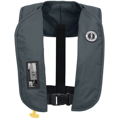 Mustang Survival MIT 70 Automatic Inflatable PFD Admiral Gray Single
